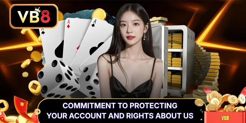 Commitment to protecting your account and rights about us