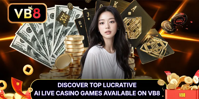 Discover Top Lucrative AI Live Casino Games Available on VB8